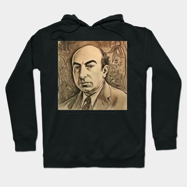 Pablo Neruda author Hoodie by ComicsFactory